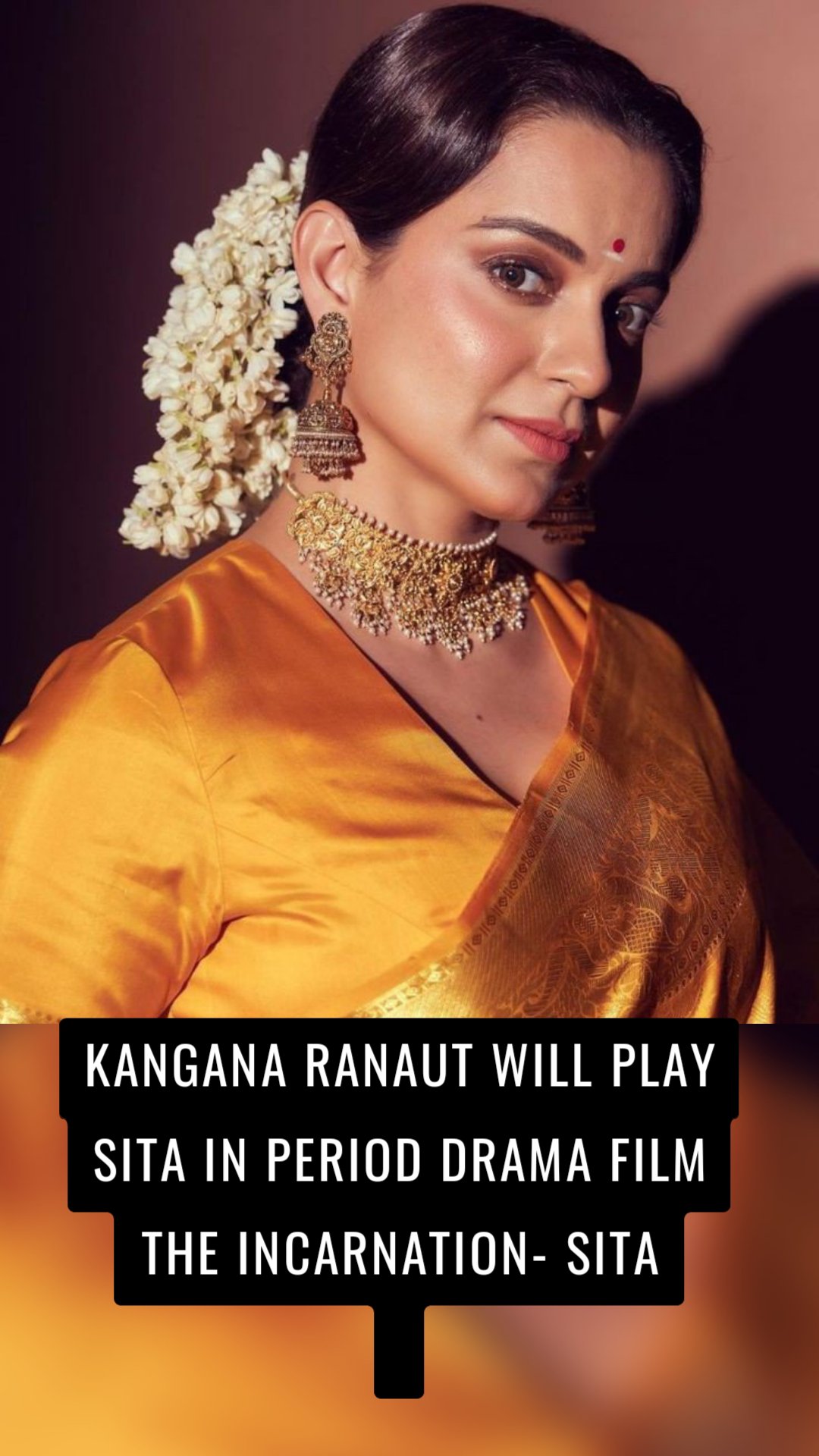 Kangana Ranaut will play Sita in period drama film The Incarnation- SITA

